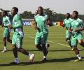 Nigeria's football team go on strike, miss plane to Brazil