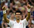 Djokovic and Serena restore calm on Tranquil Thursday at Wimbledon