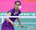 Saina storms into Swiss Open semis