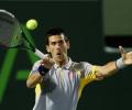 Djokovic wins in Miami, while Azarenka withdraws