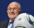 Blatter drops hint he plans to stay on as FIFA president