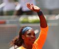 Sluggish Serena begins Madrid defence with laboured win