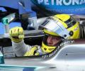 Rosberg leads Mercedes lockout with Spanish pole