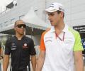 Monaco sun fails to thaw out Hamilton and Sutil feud