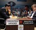 Anand draws Game 7; Carlsen stays two points ahead