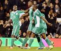 Ameobi scores blinder as Nigeria draw with Italy