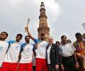 2014 CWG: QBR goes to Qutub Minar, India leg ends