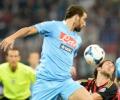 Serie A: Roma win derby at last, Napoli sink Milan