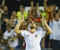 La Liga: Valencia romp to 3-0 win over 10-man Malaga