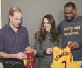 PHOTOS: Prince William and Kate attend NBA game