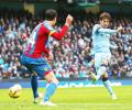 EPL PHOTOS: Silva gives Manchester City win, United held