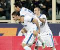 Serie A: Palacio, Icardi star in Inter's 2-1 win over Fiorentina