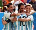 Higuain fires Argentina past Belgium into World Cup semis