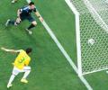 Brazil beat gritty Colombia to enter semis