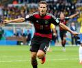 Klose scores 16th World Cup goal to break all-time record