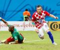 Croatia trounce 10-man Cameroon, set up Mexico showdown