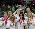 Kvitova seals Fed Cup for Czechs in thrilling match