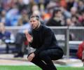 Simeone vows to stay on and improve Atletico de Madrid