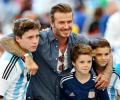 Beckham's eldest son Brooklyn signs short-term deal with Arsenal