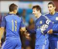 Football friendlies: Messi, Neymar shine as Argentina, Brazil record wins