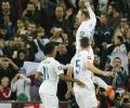 Euro qualifiers: Rooney scores in 100th match as England rally; Spain beat Belarus