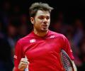 Davis Cup: Wawrinka wins opener, Monfils helps France draw level