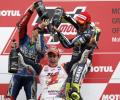 Masterful Marquez retains MotoGP title