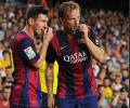 I wish Leo the best of luck for the World Cup but not against us: Rakitic