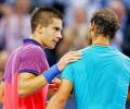 Sports Shorts: Coric stuns Nadal in Basel, Federer advances