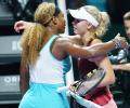 Serena puts friendship aside against Wozniacki