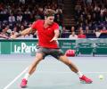 Paris Masters: Federer battles past Chardy for third round berth