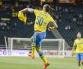 Ibrahimovic breaks 82-year record, scores 50th goal for Sweden