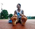 Asian Games: 12-toed heptathlete Swapna dreams big despite shoe struggle