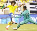 Football friendly: Willian strike gives Brazil victory over Ecuador