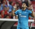 Champions League: Hulk, Witsel help Zenit win at Benfica