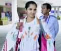 Spotted! Sania Mirza checks in at Asian Games village!