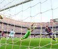 La Liga: Messi strikes landmark 400th goal for Barca