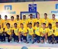 Tendulkar unveils jersey and anthem of his ISL team, Kerala Blasters