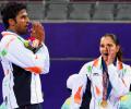 Sania-Myneni win mixed doubles gold at Asian Games