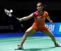 Saina sails into quarters of Malaysia Open, Jwala-Ashwini lose