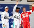 China GP: Hamilton takes pole hat-trick