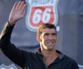 Phelps enters five events in return from suspension