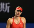 Sharapova pulls out of Fed Cup semi-final with leg injury