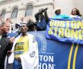 Africans rule but 'Strong Boston' echoes two years after bombing