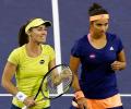 Sania, Martina's winning run broken in Stuttgart Grand Prix