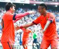 La Liga PHOTOS: Neymar, Messi help 10-man Barca beat Espanyol