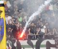 Paper bomb at Turin derby injures 10