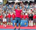 Cincinnati Open: Federer denies Djokovic history bid