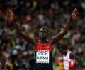 World Athletics: Rudisha regains 800m title, Dibaba wins 1,500m gold