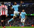 EPL PHOTOS: Man City crush Sunderland, Leicester lose to Liverpool